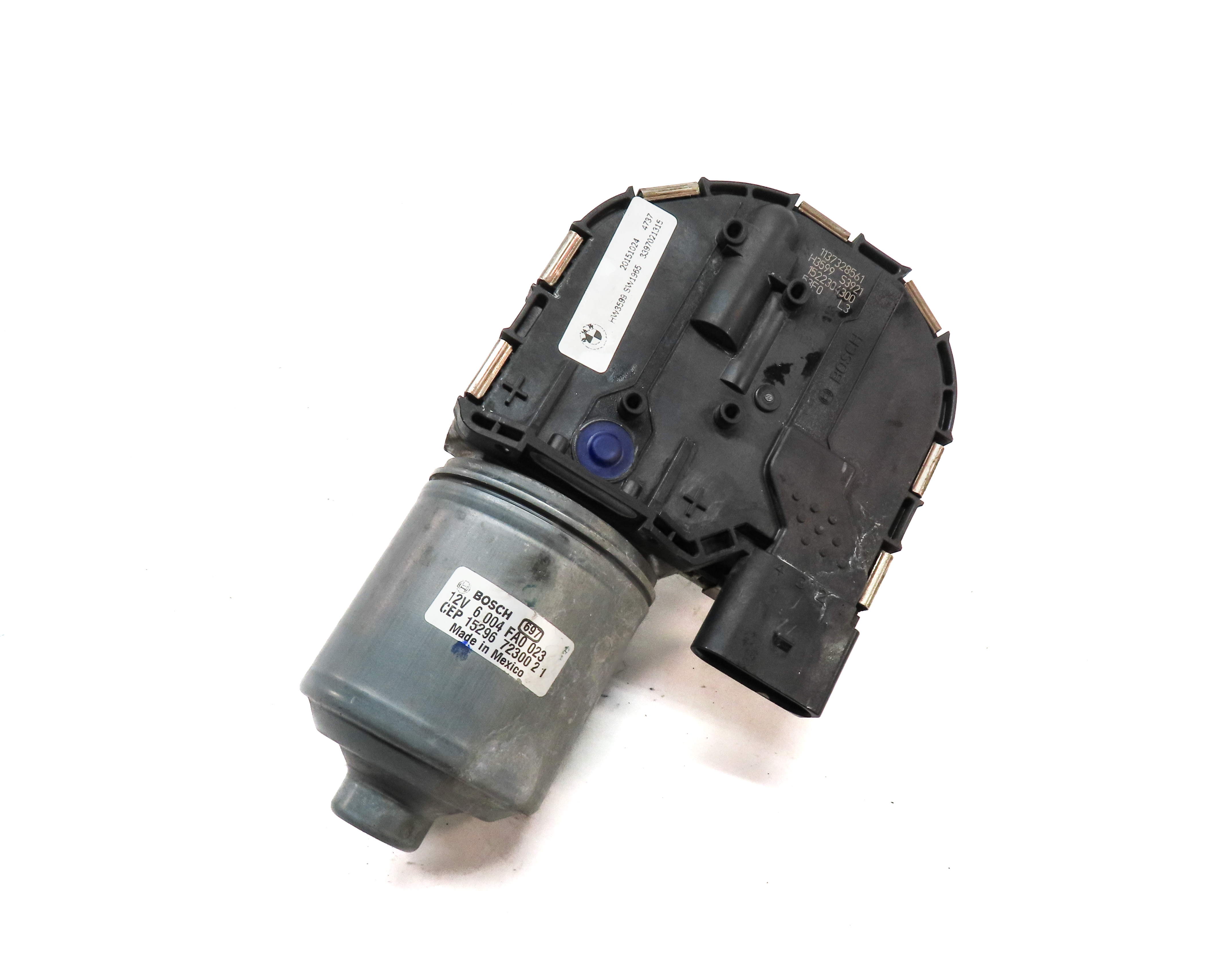 2011-2017 BMW X3 (F25) FRONT WINDOW GLASS WINDSHEILD WIPER MOTOR — exact item pictured
